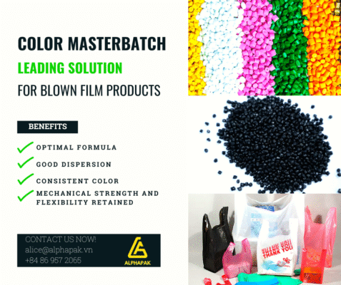 color masterbatch for plastic bag