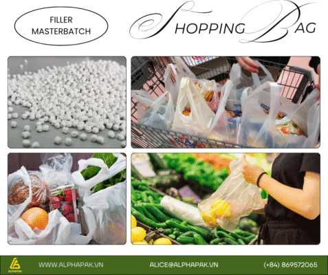 Masterbatch for plastic bag