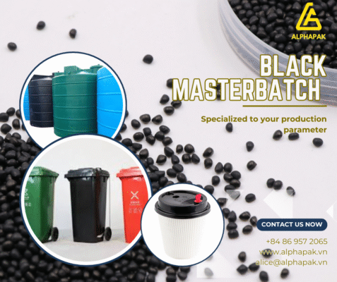 Black masterbatch applications in packaging, automotive, pipes, and agriculture films