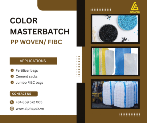 color masterbatch for woven sack
